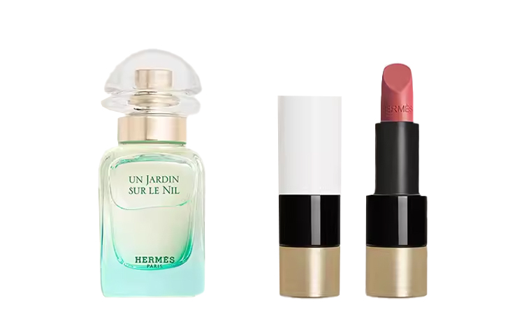 

Набор парфюмерной воды nile garden perfume satin shine lipstick с цветочно-фруктовым ароматом HERMES