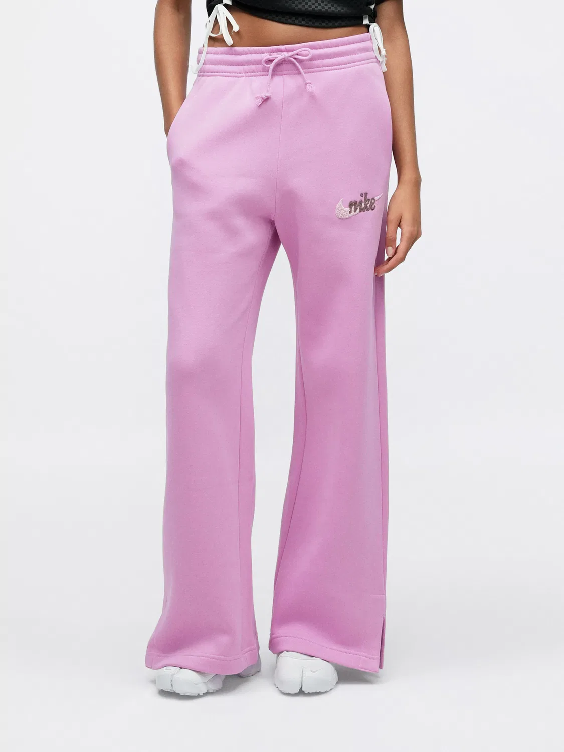 Широкие брюки 'PHNX FLC' Nike Sportswear, Pink/Magenta/Rose — фото 2