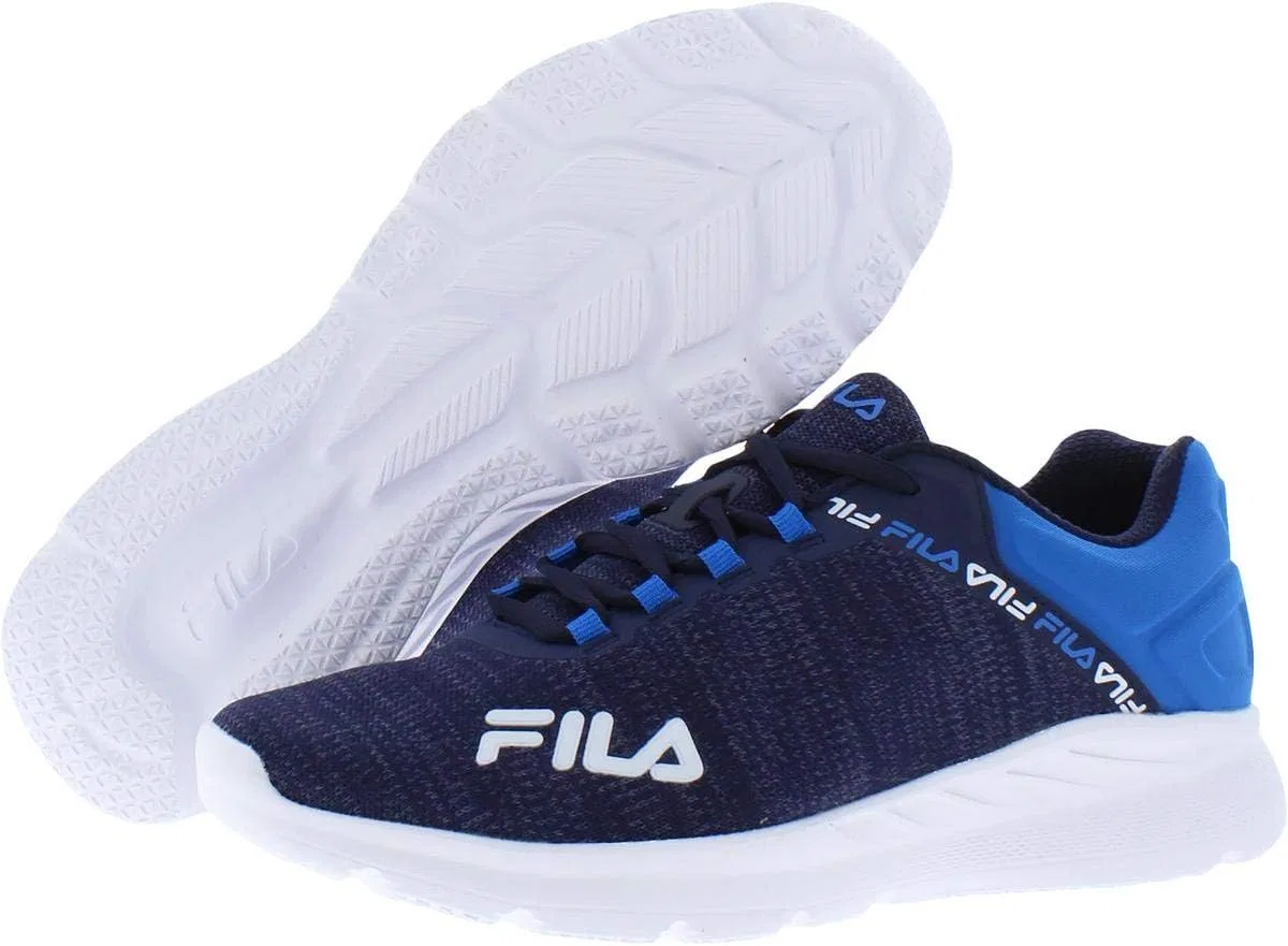 Кроссовки Fila Herren Memory Electraxis 20 Mesh Fitness-Laufschuhe, Marineblau, Navy Blue Electric Blue White — фото 3