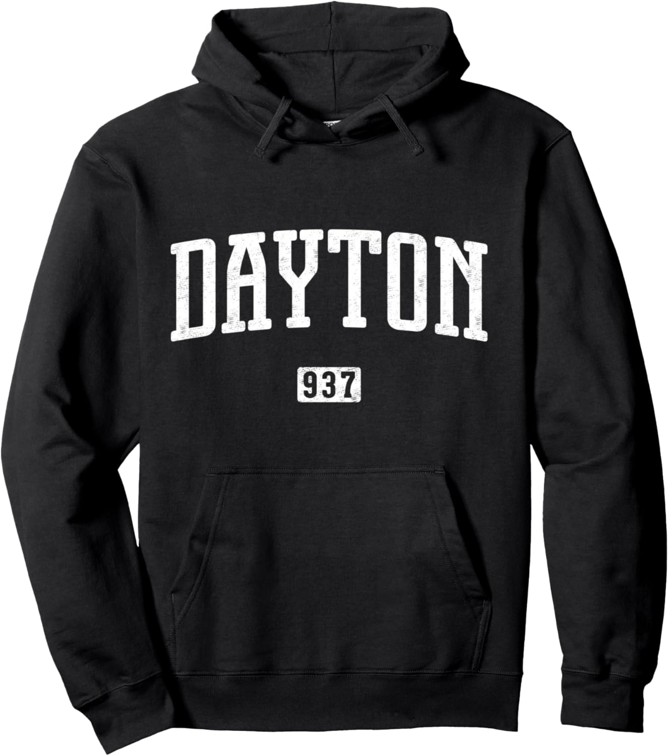 

Винтажная толстовка Dayton 937 Dayton Apparel Co, черный