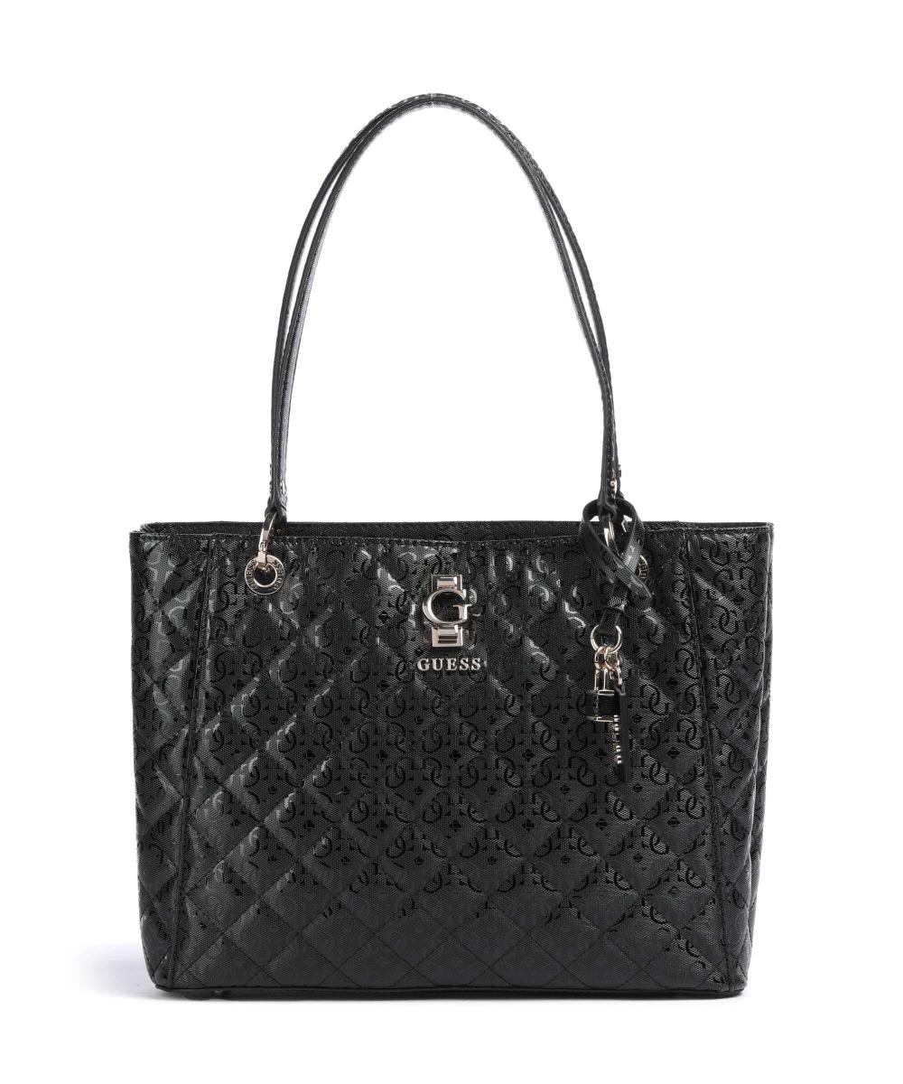 

Шоппер Bessey G-shine из полиуретана Guess, черный