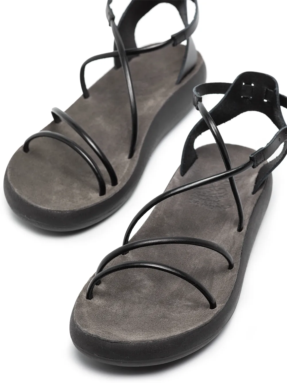 Сандалии Anastasia с ремешками Ancient Greek Sandals, черный — фото 2