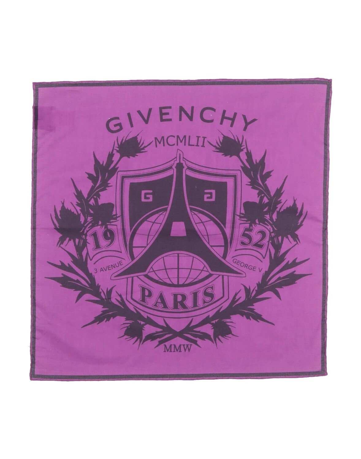 

Шарф Givenchy, фиолетовый