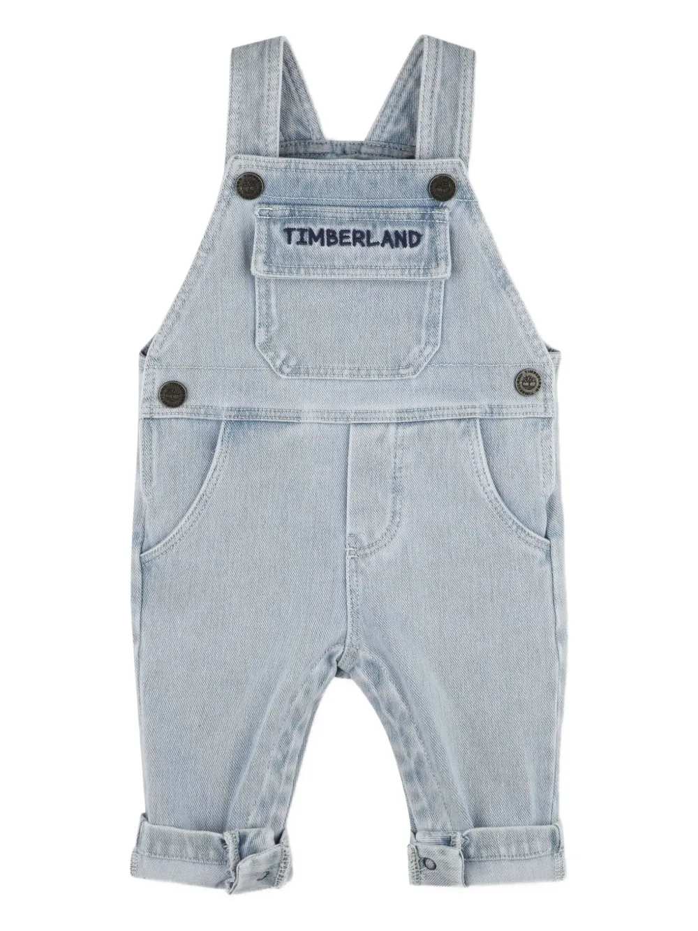 

Комбинезон с вышивкой Timberland Kids, синий