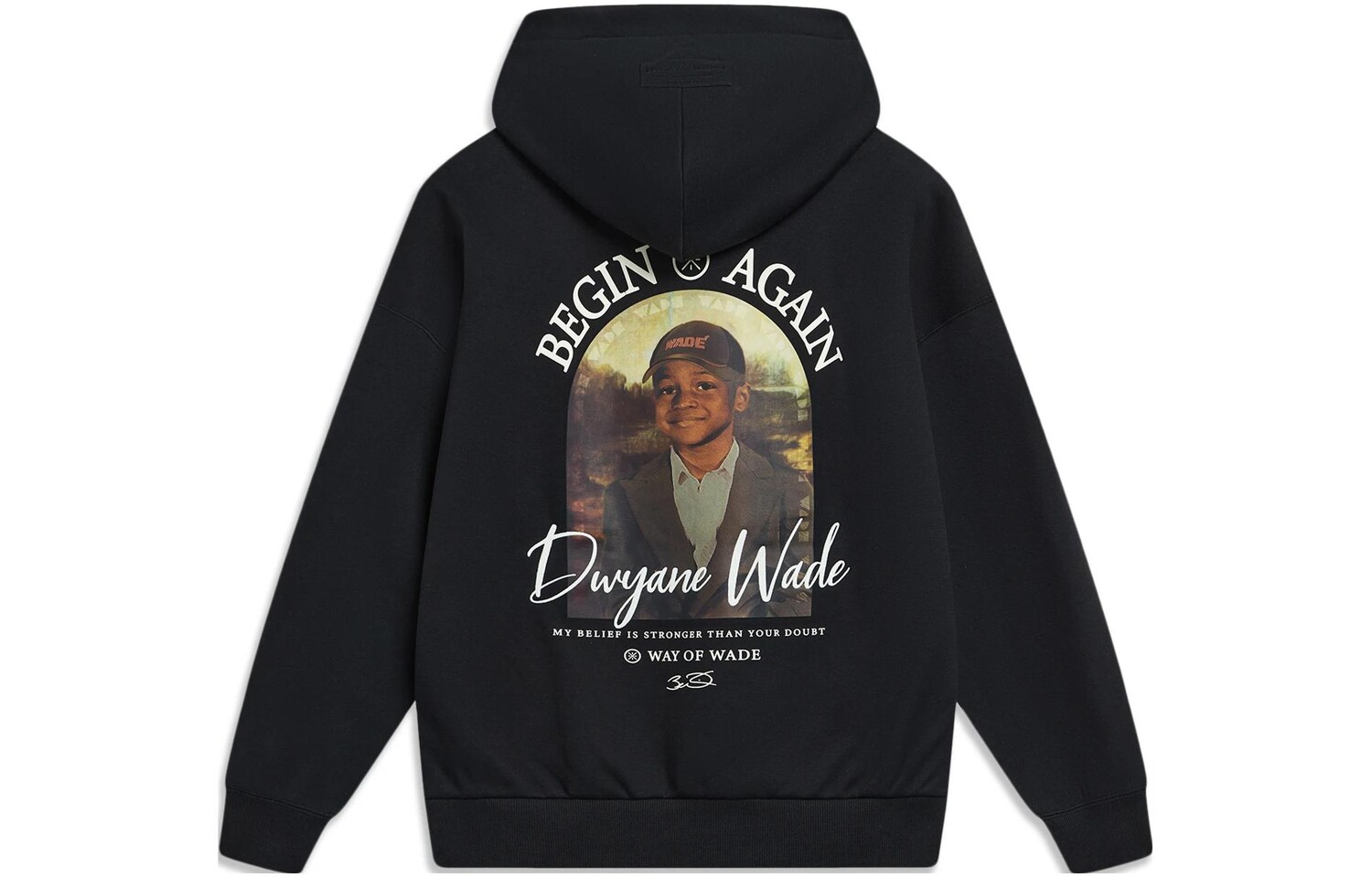 

Свитшот Wade Collection унисекс черный Lining, черный