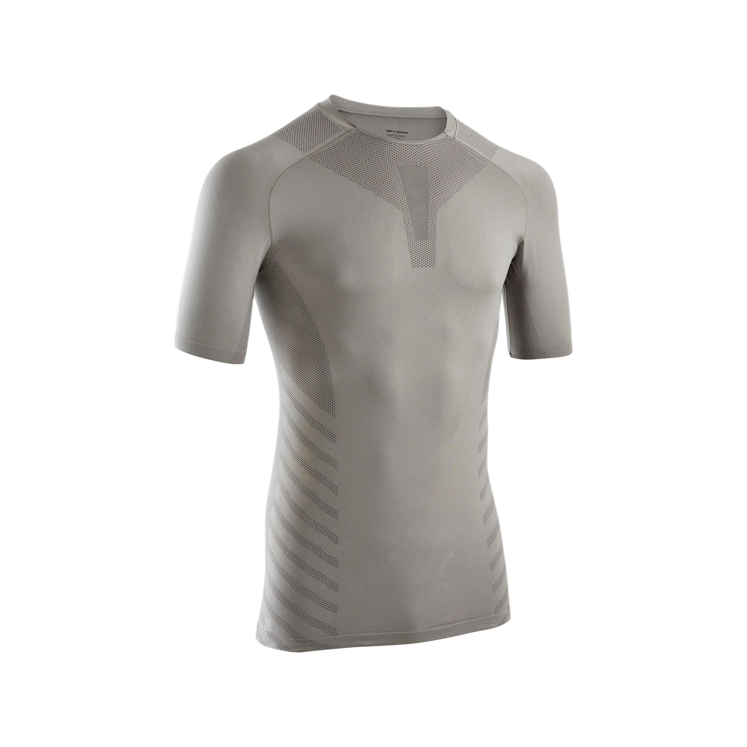 

Футболка мужская светло-серая DECATHLON