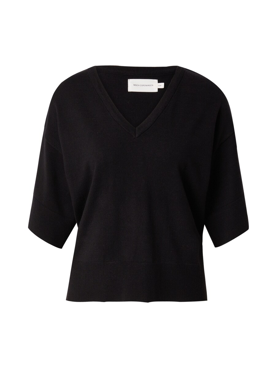 

Тонкий вязаный свитер MSCH COPENHAGEN Sweater Eslina Rachelle, черный