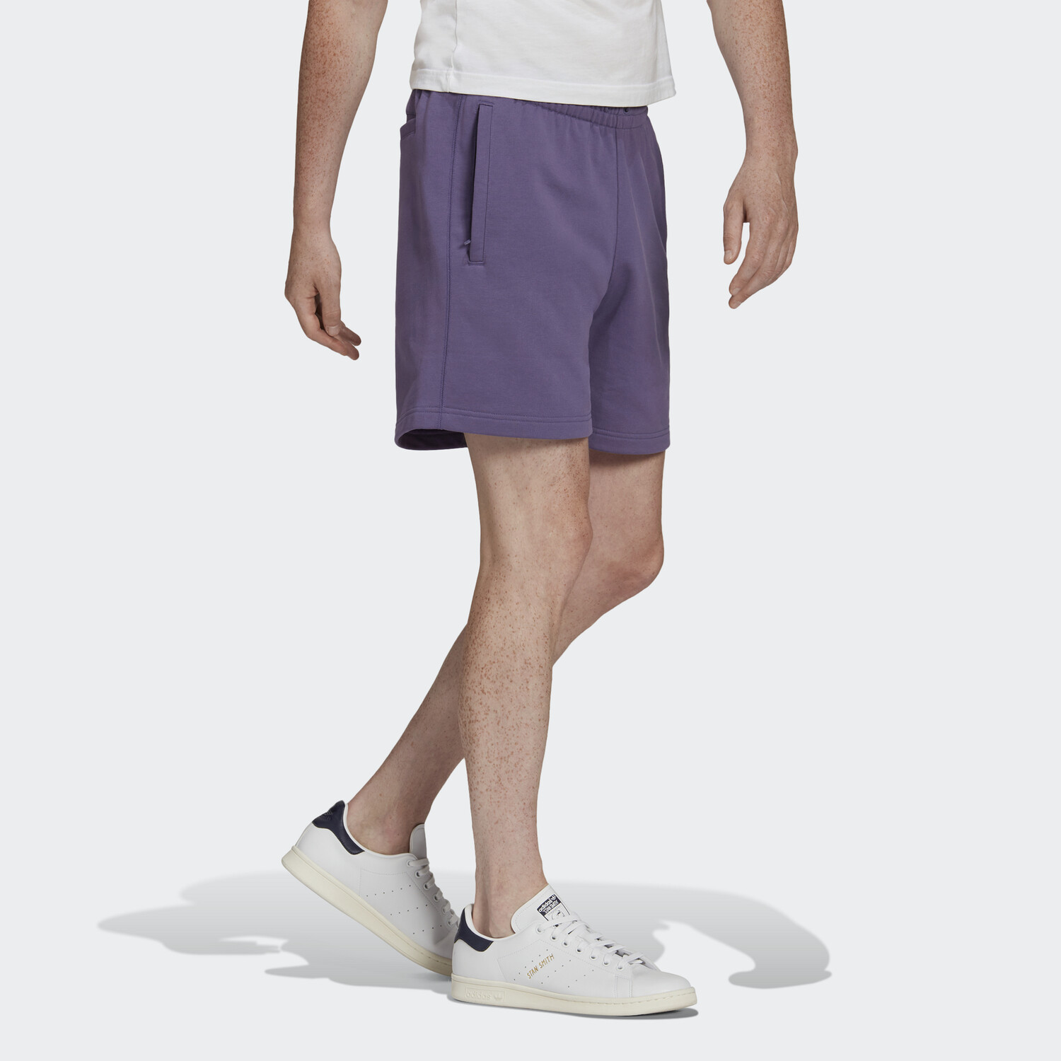 Adicolor повседневные шорты мужские фиолетовые Adidas Originals, фиолетовый — фото 4