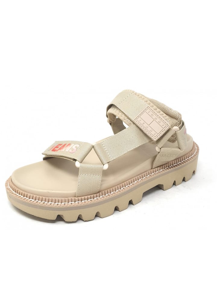 Классические босоножки Tommy Hilfiger Sandale, бежевый