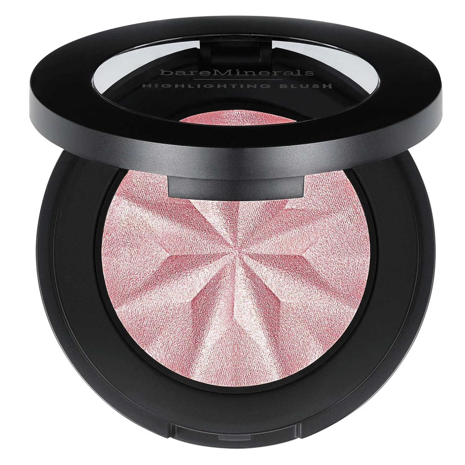 bareMinerals Gen Nude Highlighting Blush, 2-в-1 румяна и хайлайтер, шелковистая текстура, стойкость на весь день, сияющий финиш, без талька, веган, Rose Glow