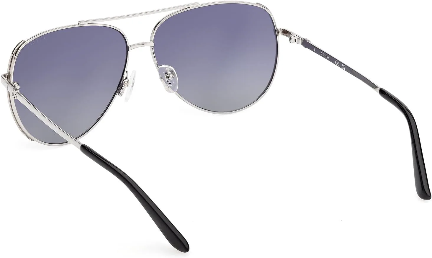 

Солнцезащитные очки Guess GU00193 10D с блестящей состаренной поверхностью, светло-никелированный, размер 58/12/140, женские, 10d Shiny Antiqued Light Nickeltin