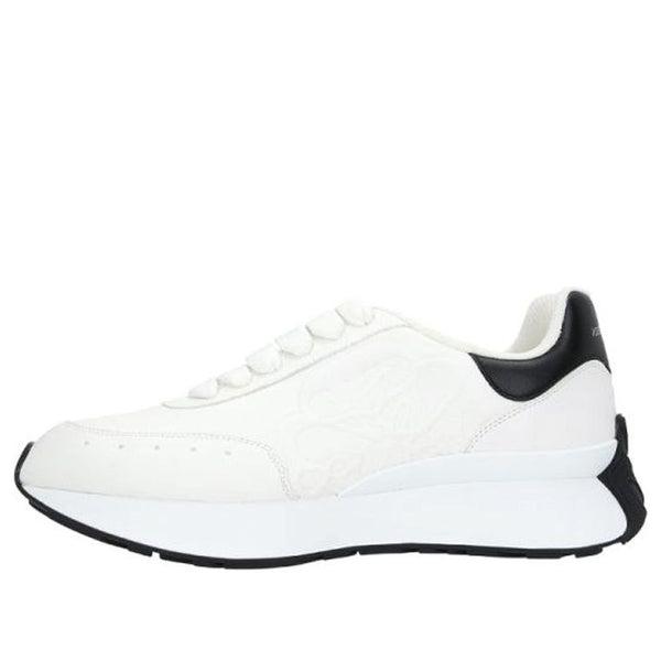 Кроссовки sprint runner 'white black' Alexander Mcqueen, белый