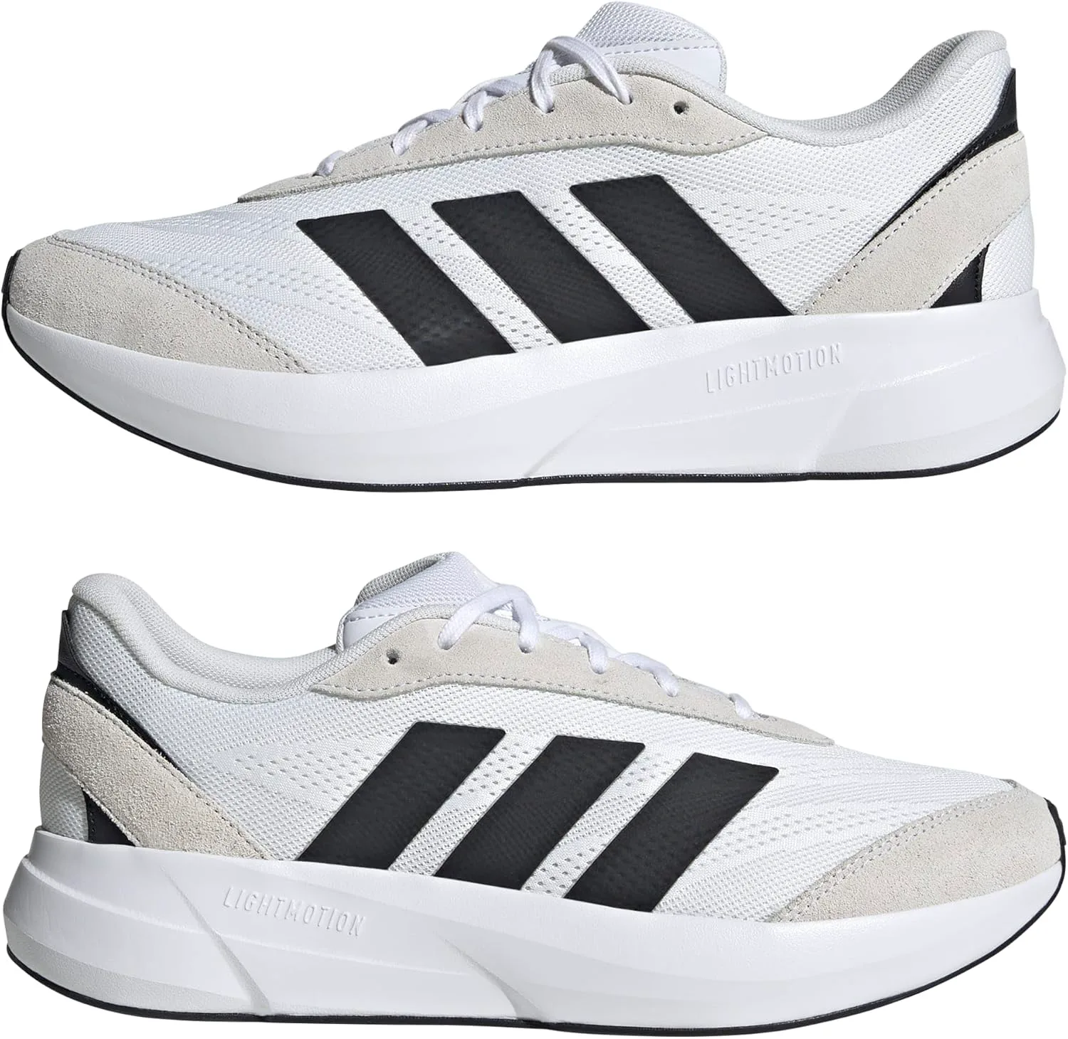 Мужская обувь Adidas Lightshift, белый/черный — фото 2