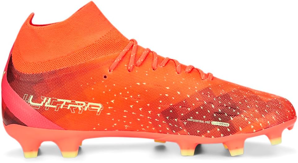

Мужские футбольные бутсы PUMA Ultra Pro с шипами, для твердого грунта и искусственного покрытия - оранжевые