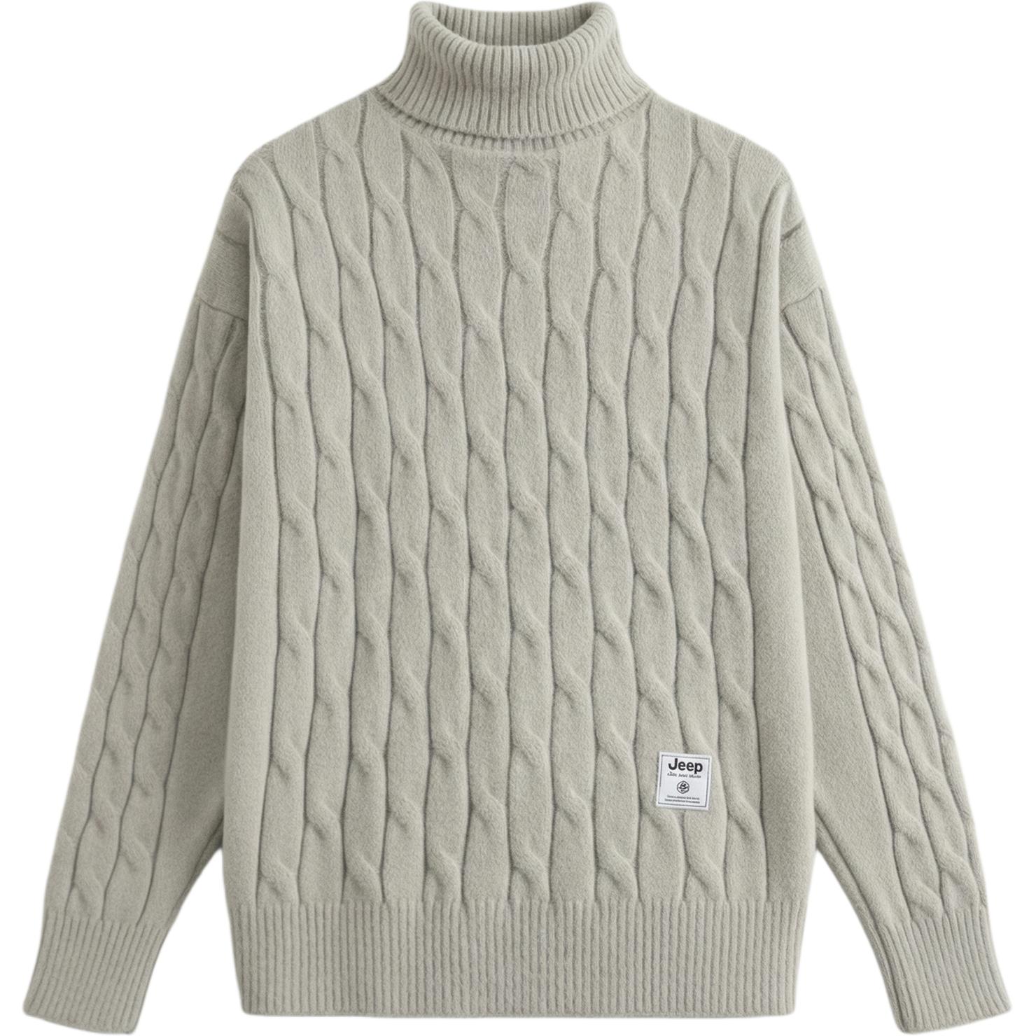 

Свитер Unisex Turtleneck Moderate Jeep, серый