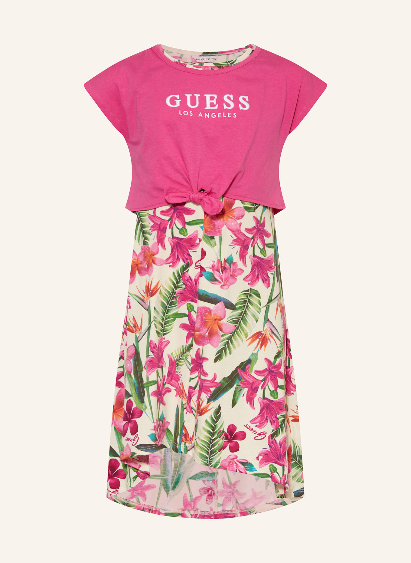 

Платье из джерси Guess, мультиколор