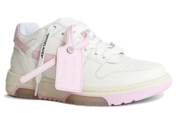 Кроссовки out of office sneakers pink/white Off-White, розовый — фото 4