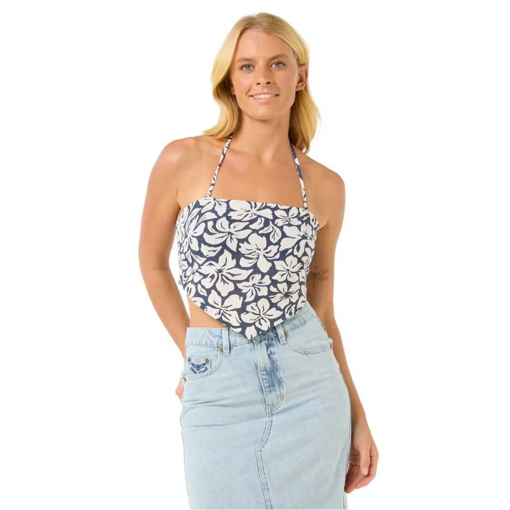 

Топ без рукавов Rip Curl Las Dalias Scarf Bandeau, синий