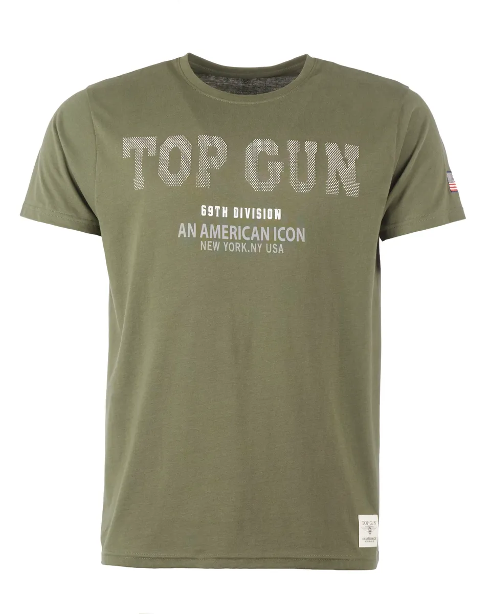 

Футболка TOP GUN "TG20213006", оливковый