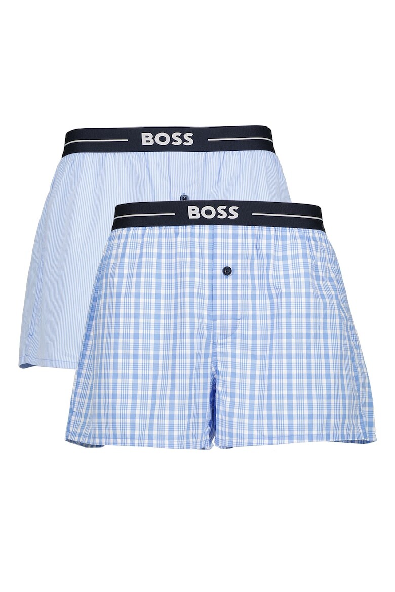 

Хлопковые боксеры - 2 пары Boss, белый