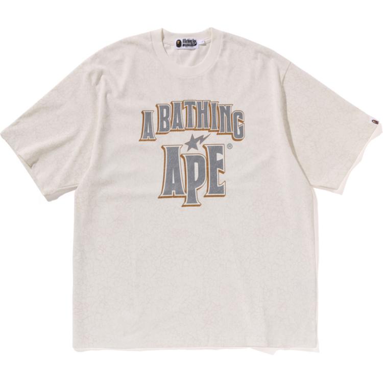 

Футболка с логотипом A BATHING APE, темно-серый