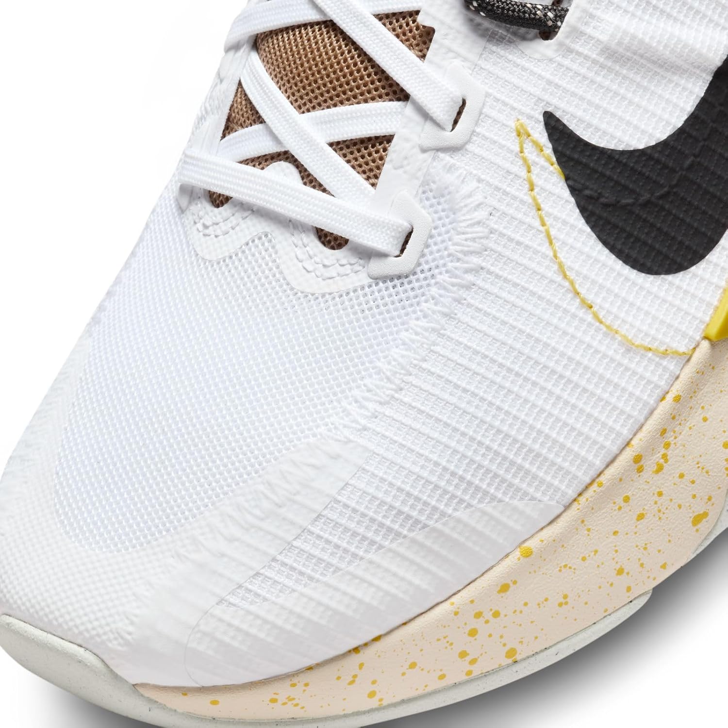 Мужские кроссовки Nike Juniper Trail 2 Nn низкие, белый/черный/хаки — фото 4
