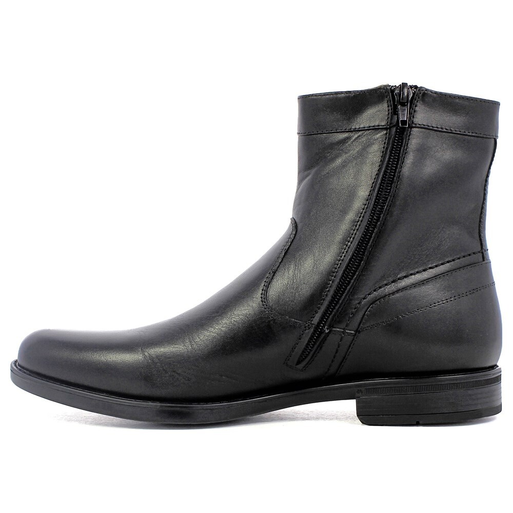 Мужские ботинки Midtown среднего размера/ширины с простым носком и молнией Florsheim, черный — фото 4