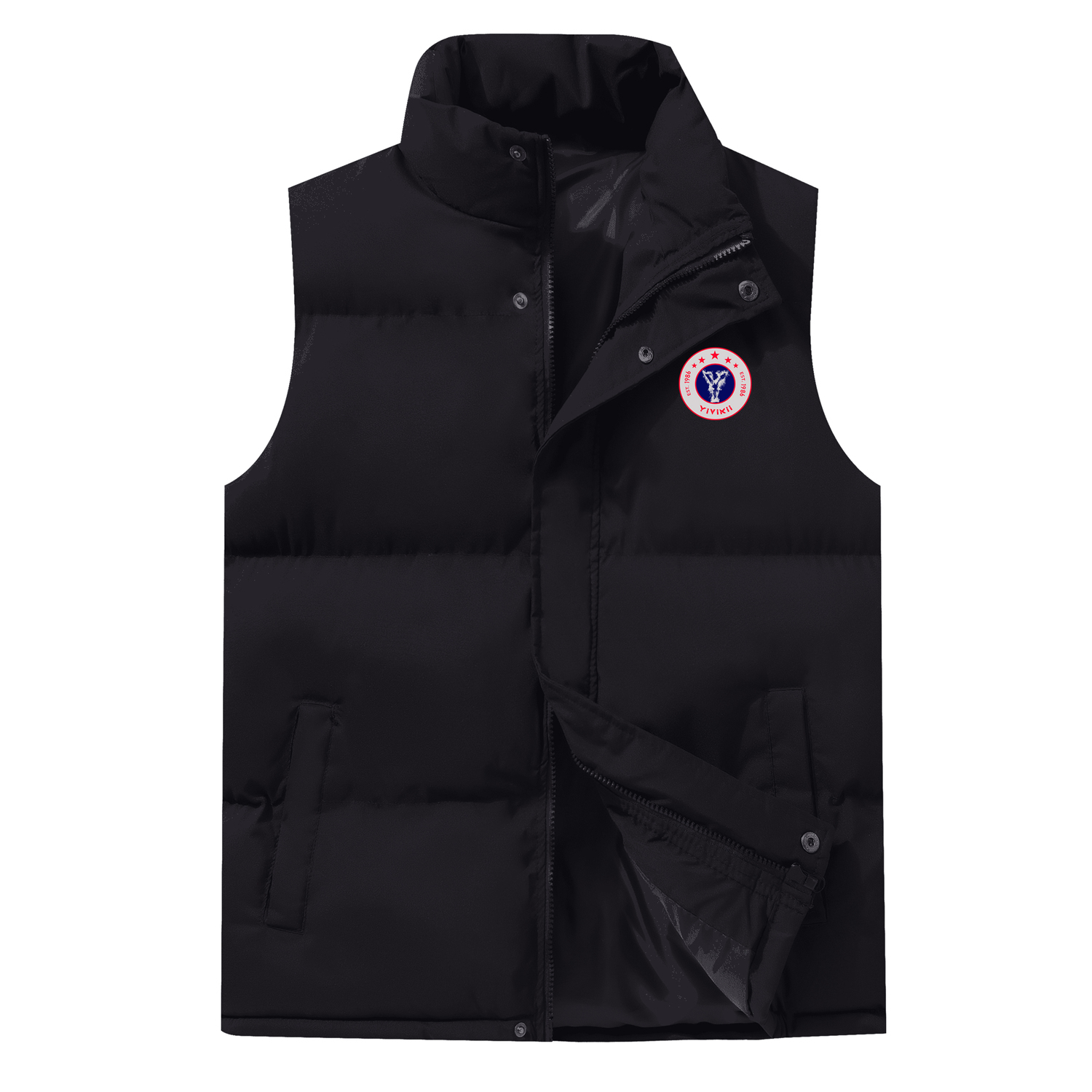 

YIVIKII Жилет унисекс, Black