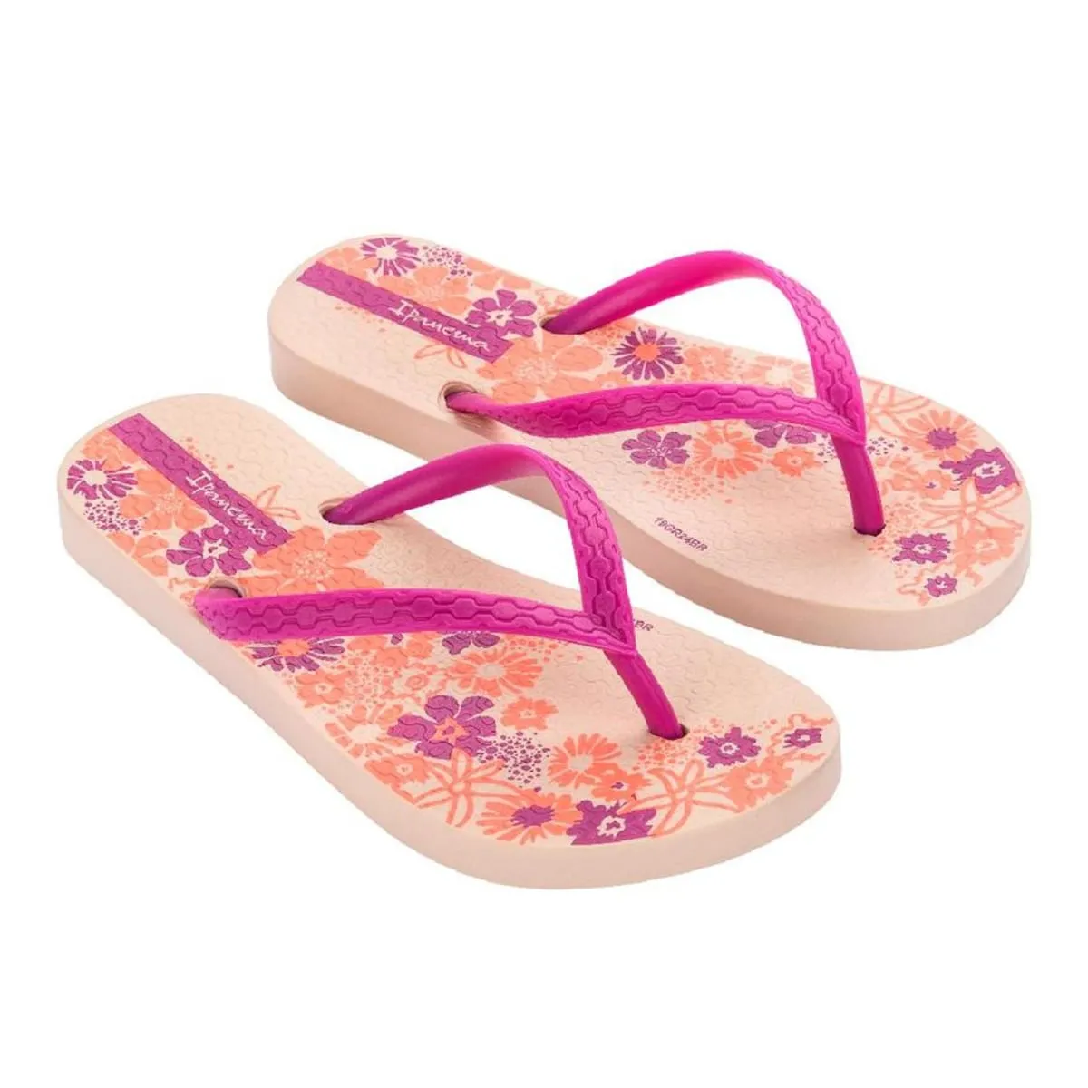 Детские пляжные шлепанцы classic happy kids IPANEMA Ipanema, лососевый — фото 2