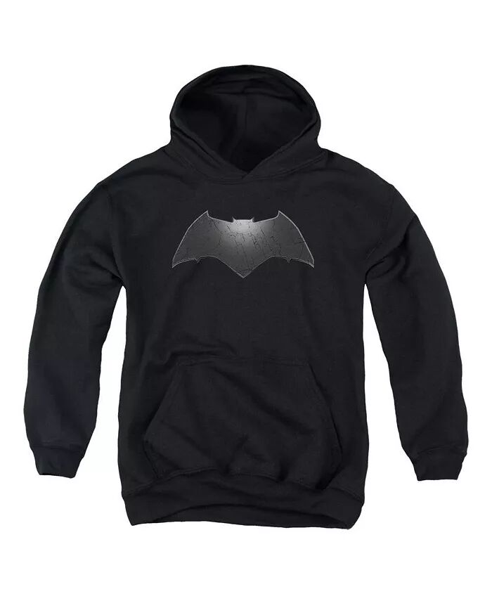 

Толстовка с капюшоном и логотипом летучей мыши для мальчиков и подростков Batman V Superman, черный