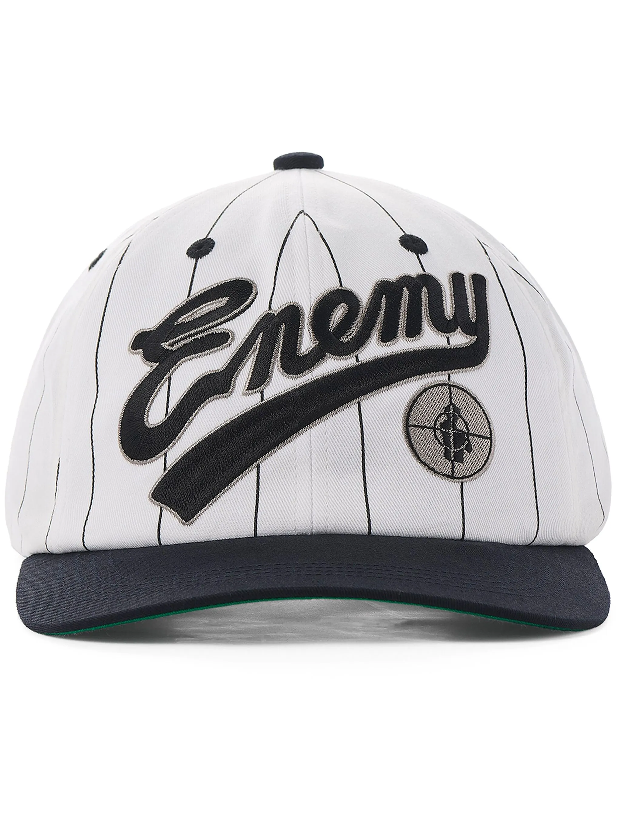 

Кепка с логотипом из коллаборации с Public Enemy Saint Mxxxxxx, белый
