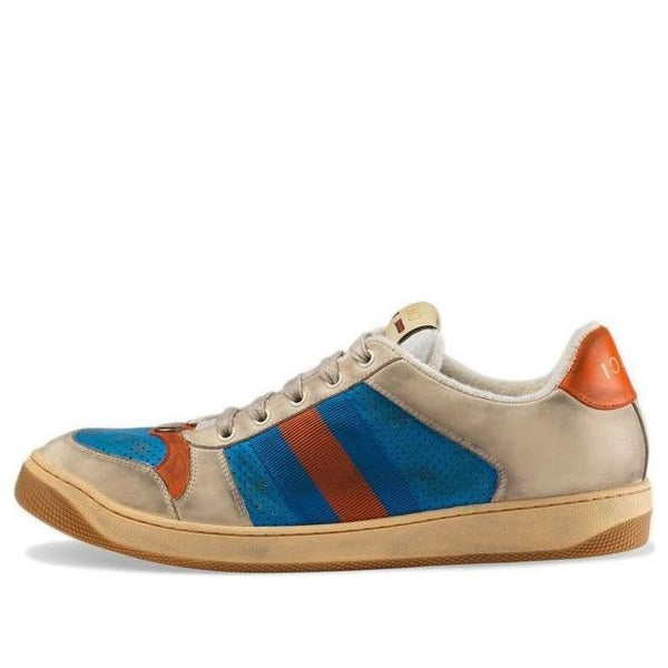 

Кроссовки screener 'blue white' Gucci, синий