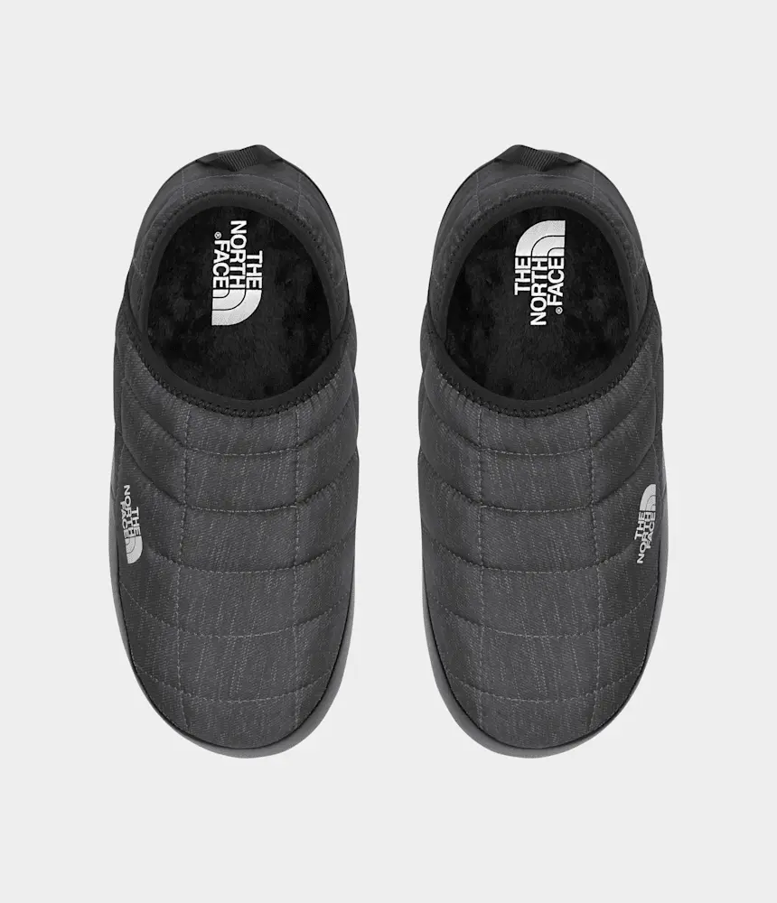 Женские мюли THERMOBALL Traction V The North Face, Phantom Grey Heather Print/TNF Black — фото 2