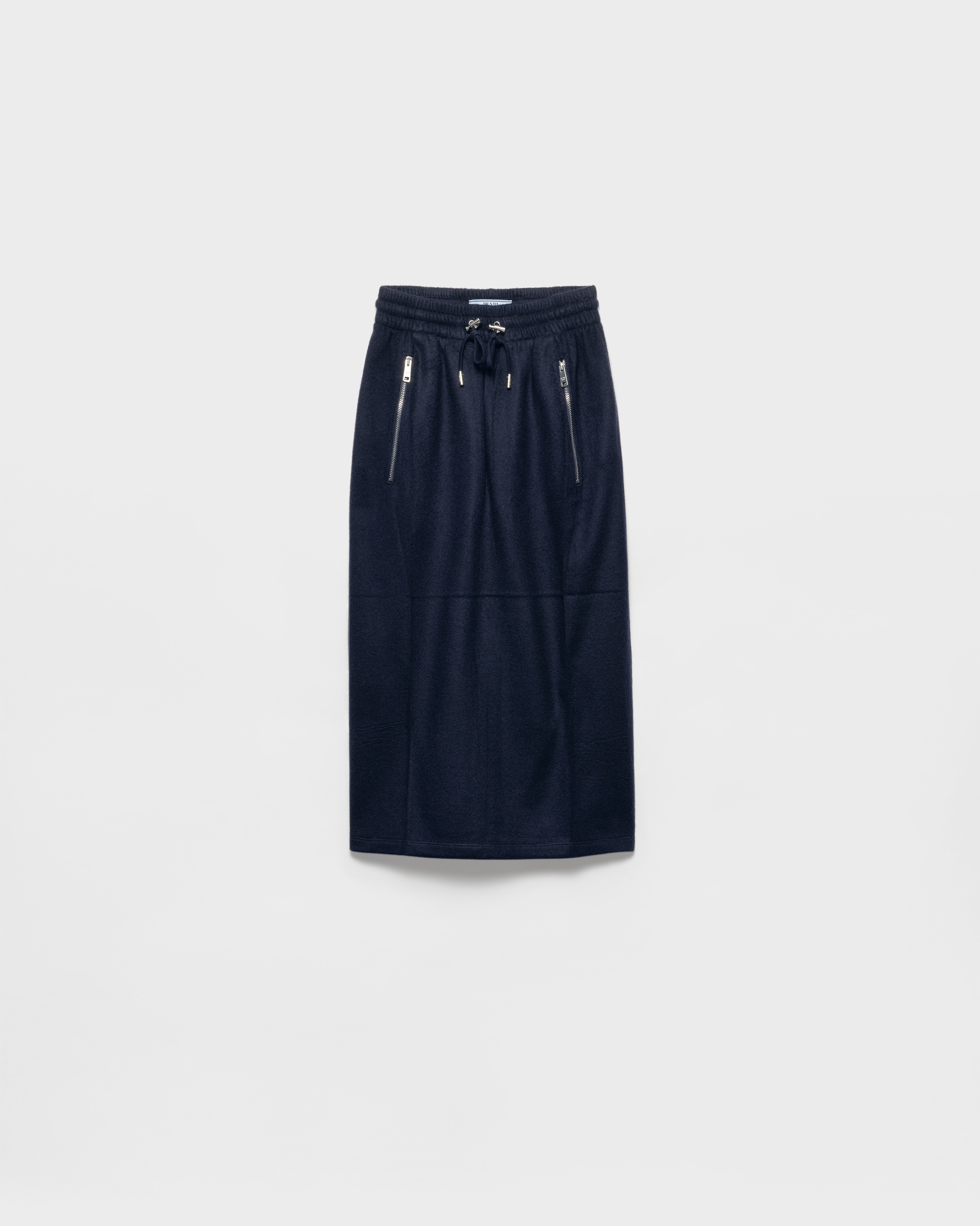 

Юбка из джерси Prada, темно-синий