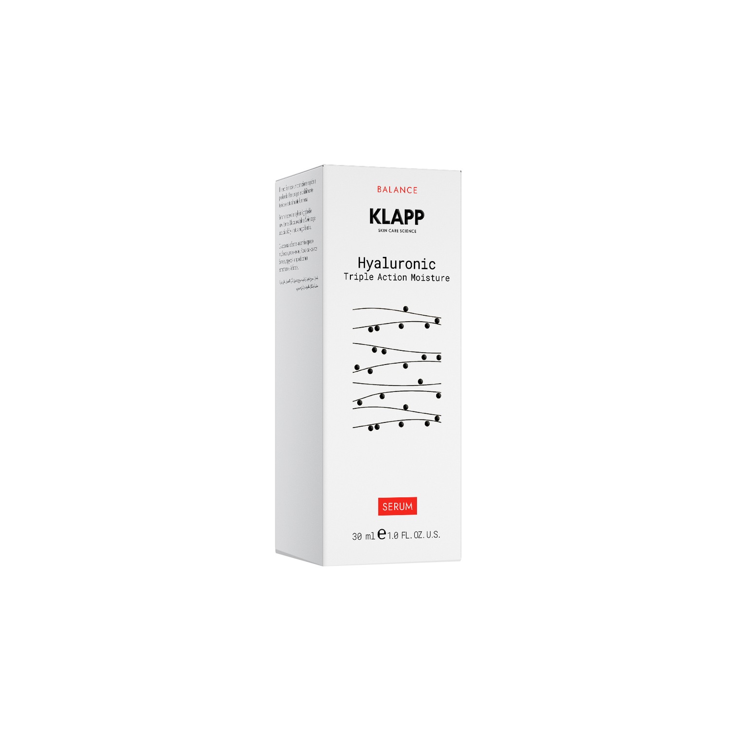 Сыворотка Klapp — Для лица hyaluronic triple action moisture serum , объем, 30 мл — фото 2