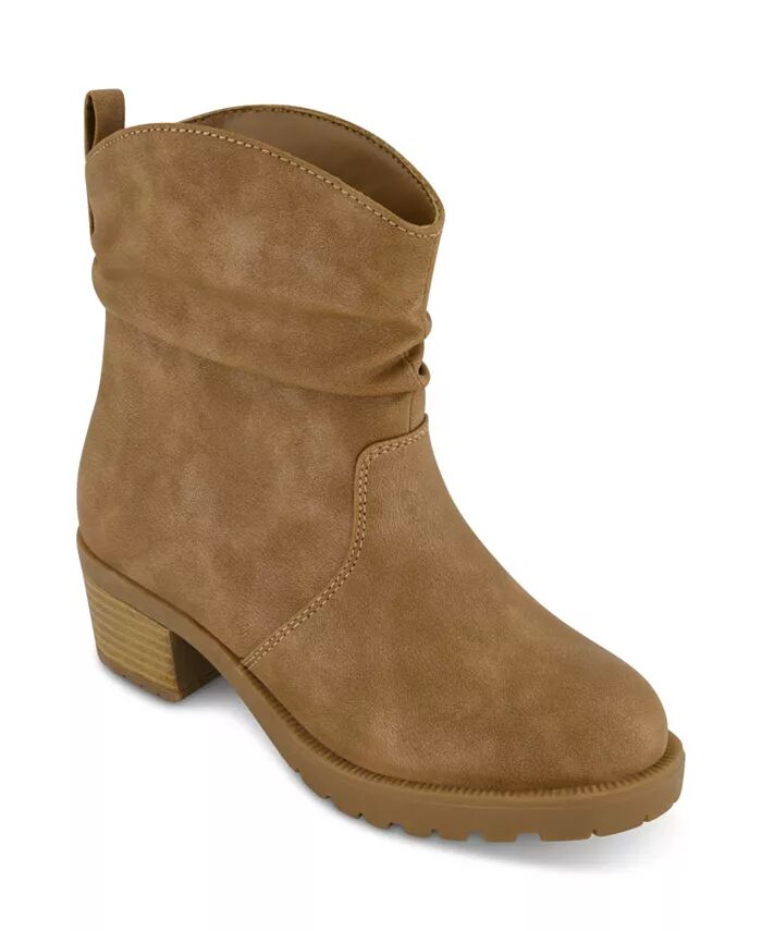 

Ботинки Teri Alice Western для маленьких и больших девочек Kenneth Cole New York, коричневый