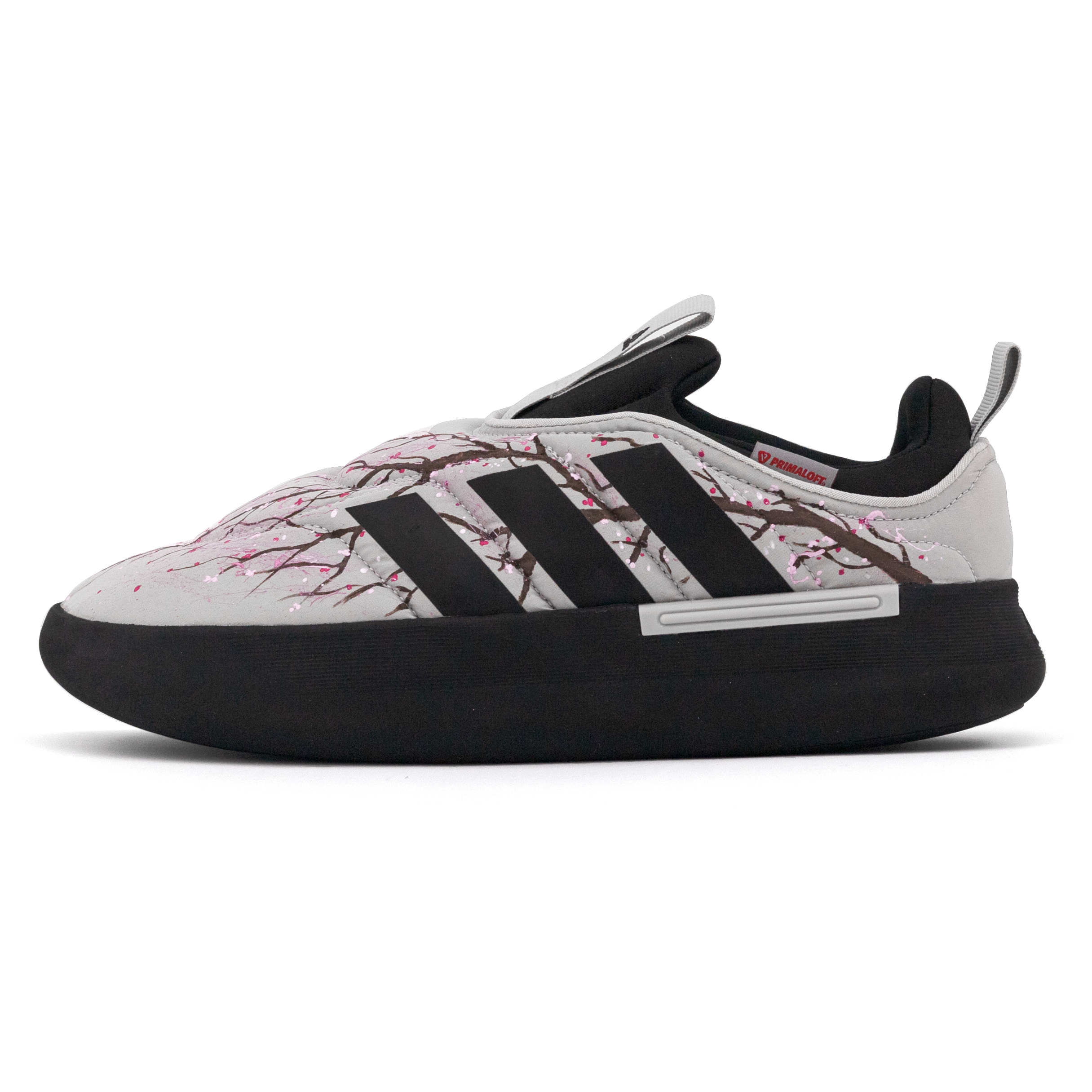 

Adidas Adipuff устойчивые к истиранию низкие повседневные кроссовки Unisex Gray Black