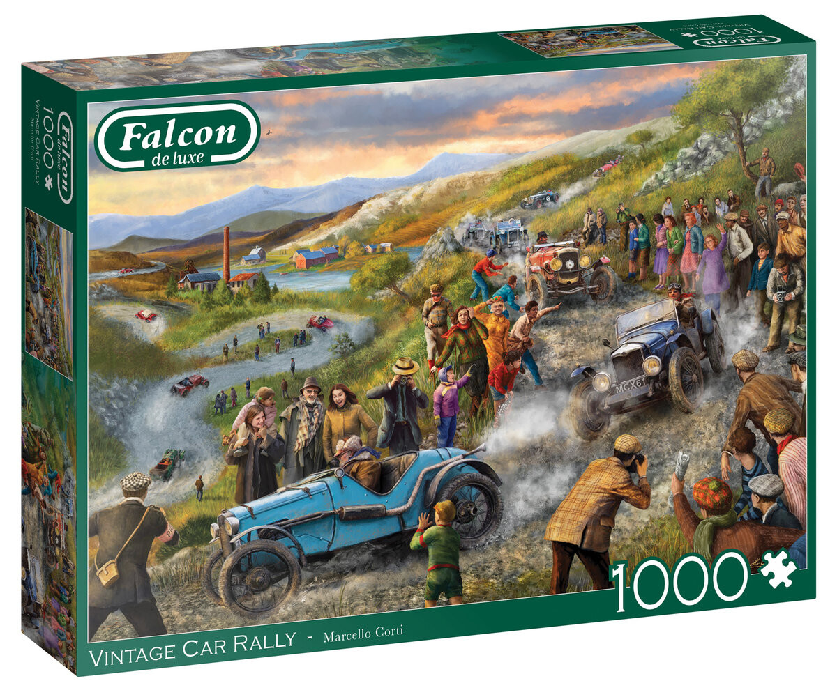 

Джамбо, пазл, Ралли старинных автомобилей, 1000 шт. Jumbo