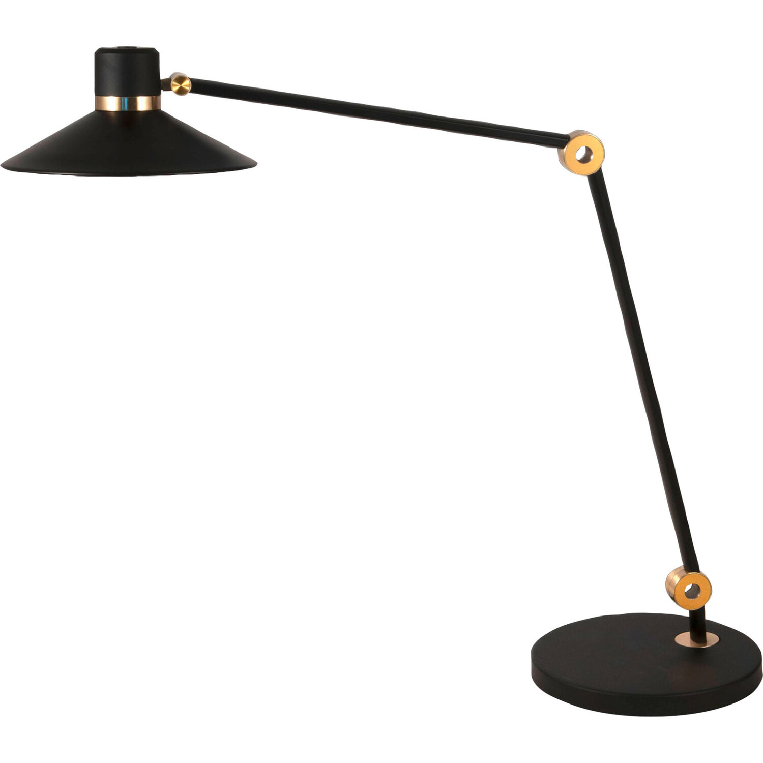 

Светодиодная настольная лампа Fabas Luce, 78x85 см, черный