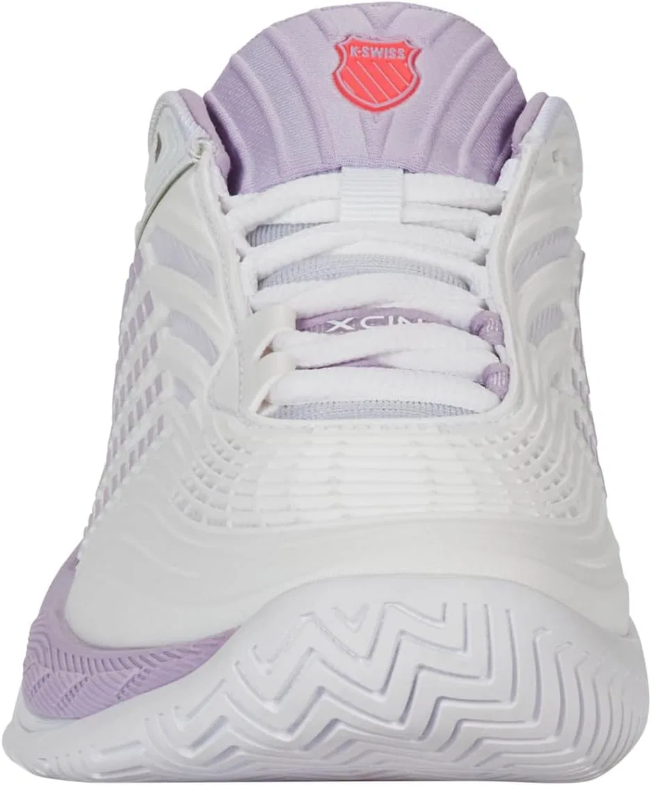 Теннисная обувь K-Swiss Hypercourt Supreme 2, White/Orchid Petal/Neon Blaze — фото 3