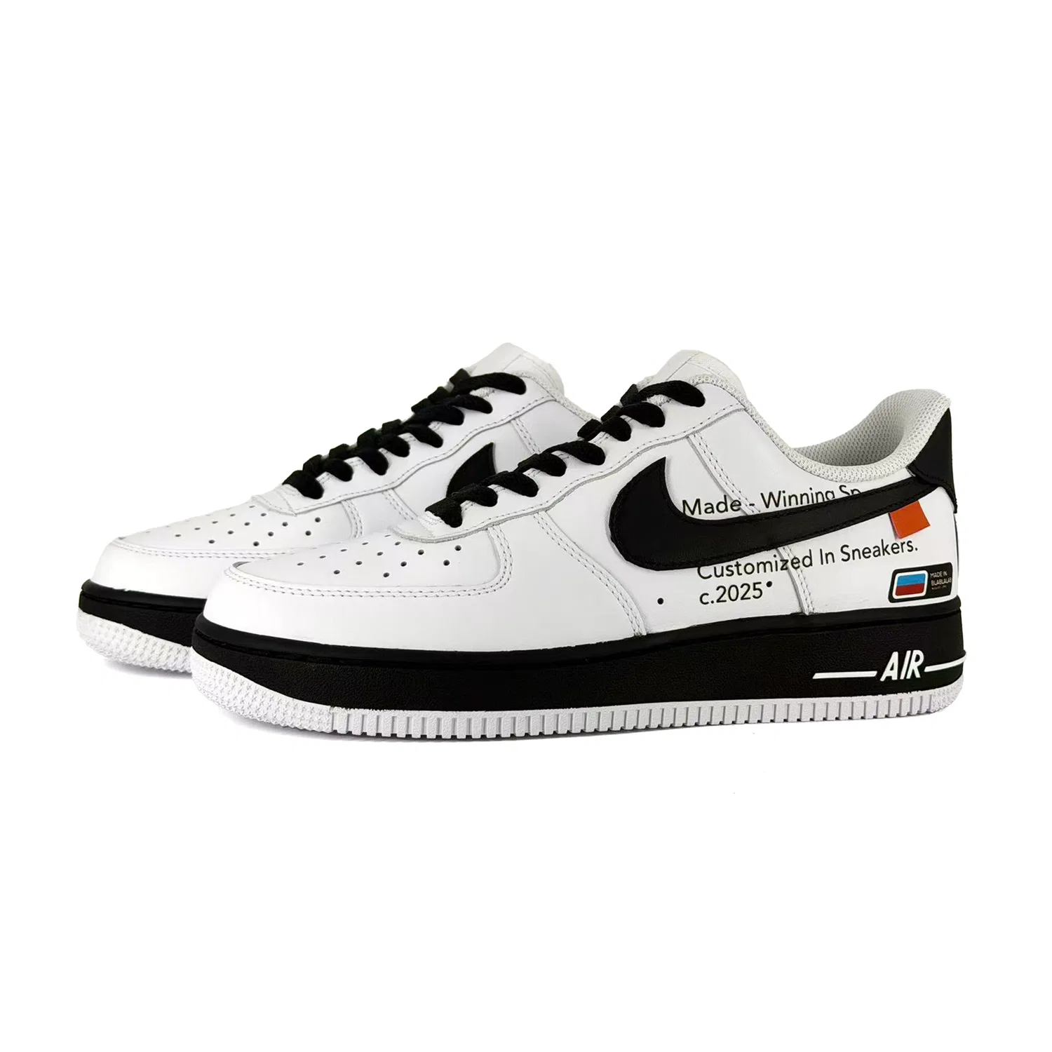 Кроссовки Nike Air Force 1 Restricted Area Black — фото 4