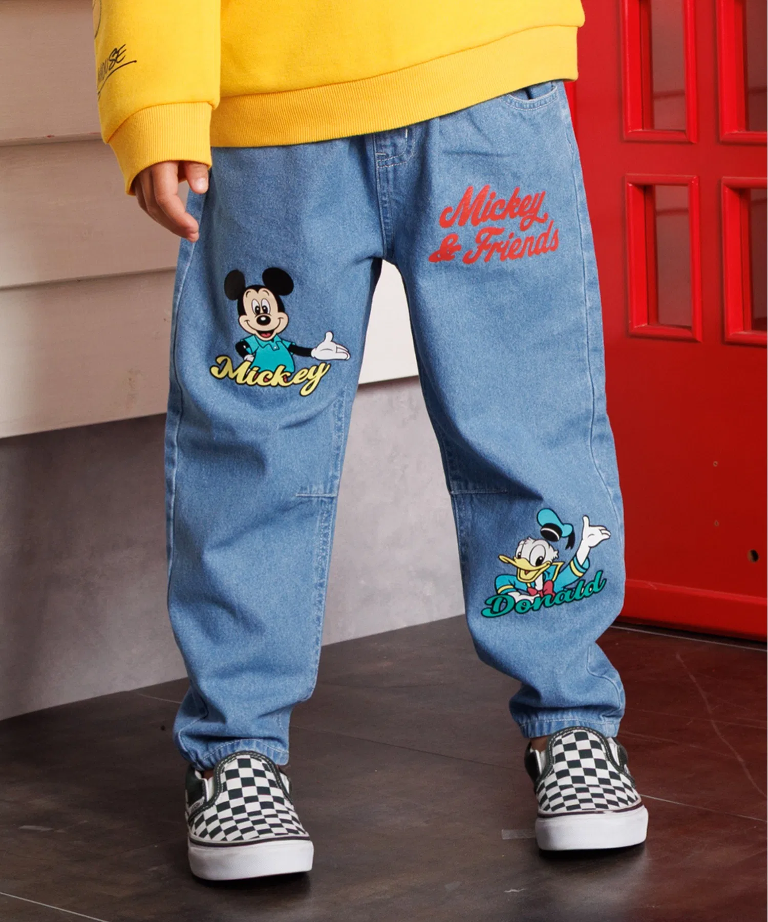 Длинные джинсовые брюки Disney 1250K