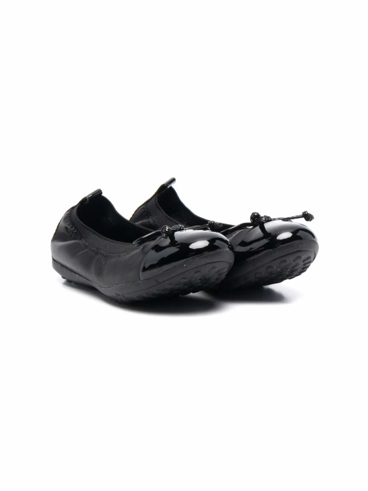

Geox Kids лакированные балетки, черный