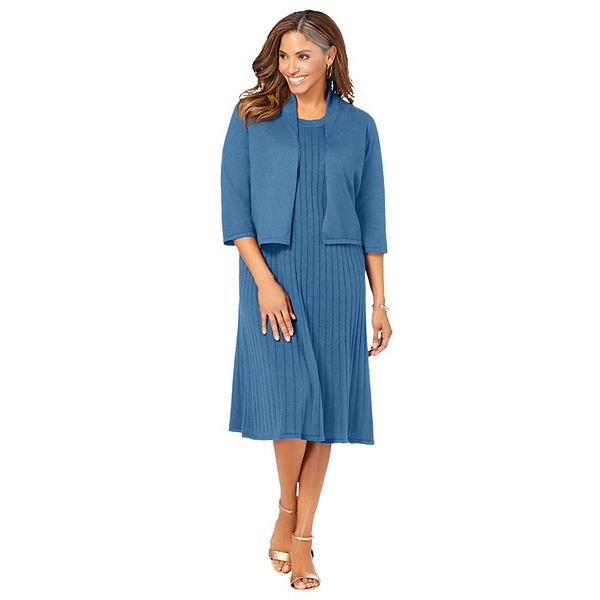 

Женское платье-свитшот plus size 2-piece Jessica London