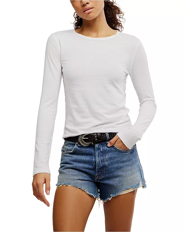 

Футболка с длинным рукавом Nova Free People, белый