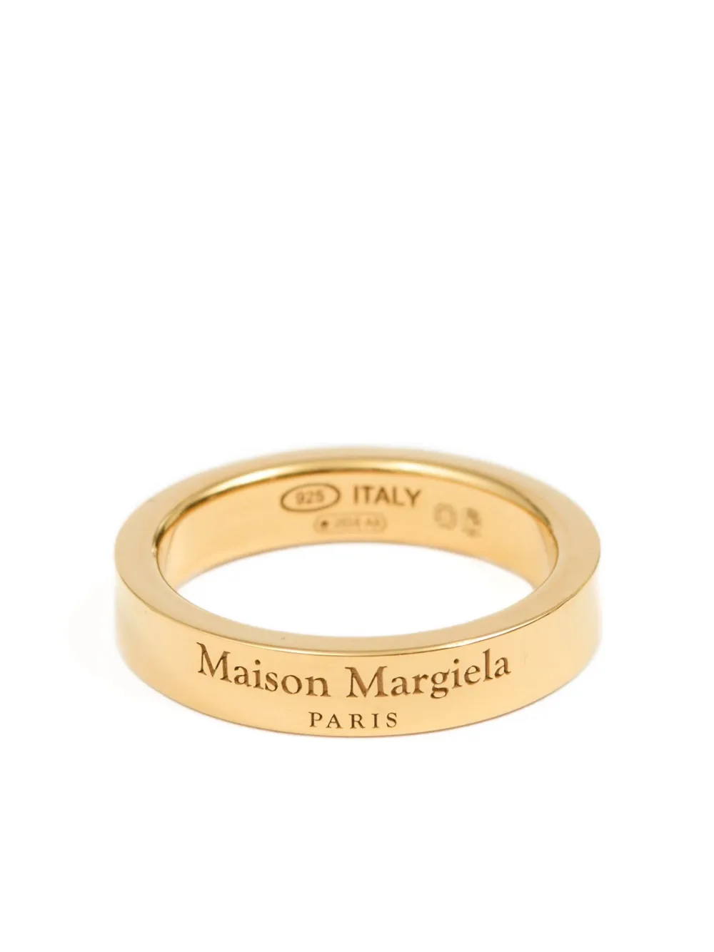 

Кольцо с логотипом Maison Margiela, золотистый