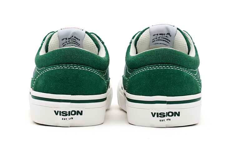 Кроссовки для скейтбординга Stick Kids, низкие, зеленые Vision Street Wear, зеленый — фото 4