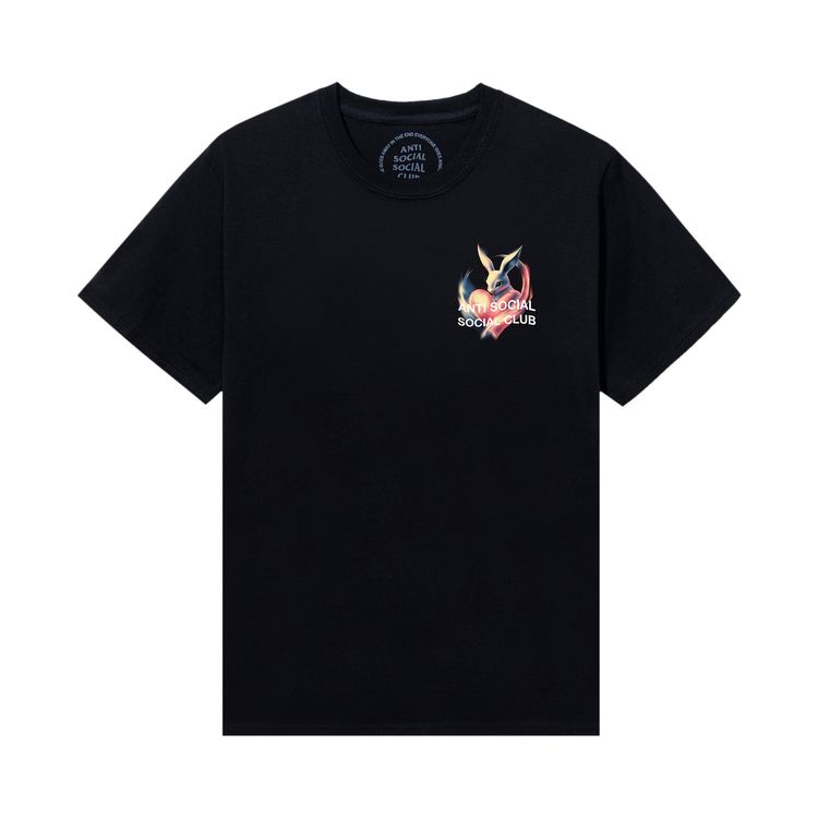

Футболка Anti Social Social Club Rabbit Love Tee 'Black', черный