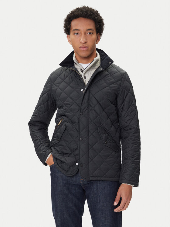 

Демисезонная куртка regular fit Chelsea MQU0006NY51 Barbour, синий