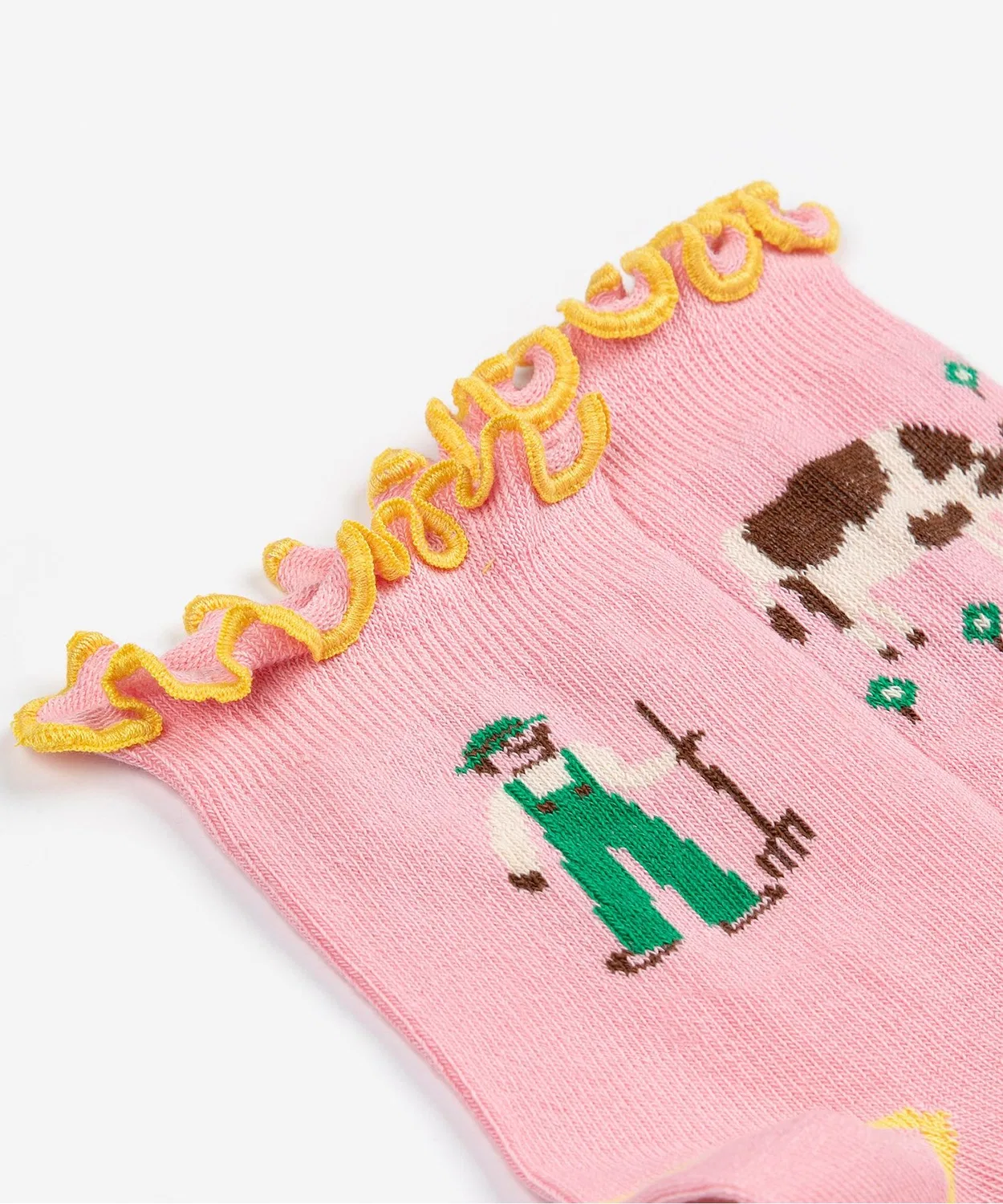Носки детские Farm Adventure BOBO CHOSES розовые — фото 2